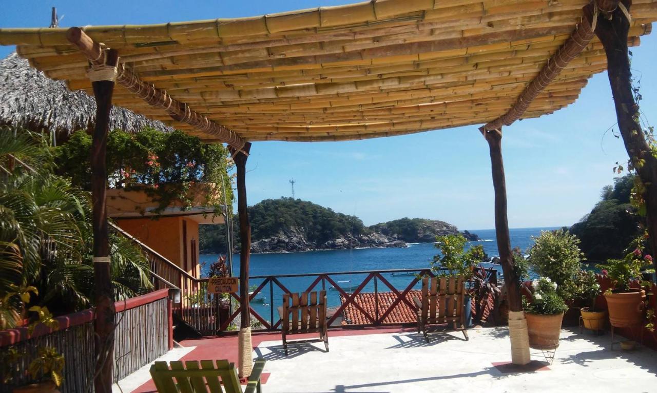 Hotel La Cabana Puerto Ángel 외부 사진