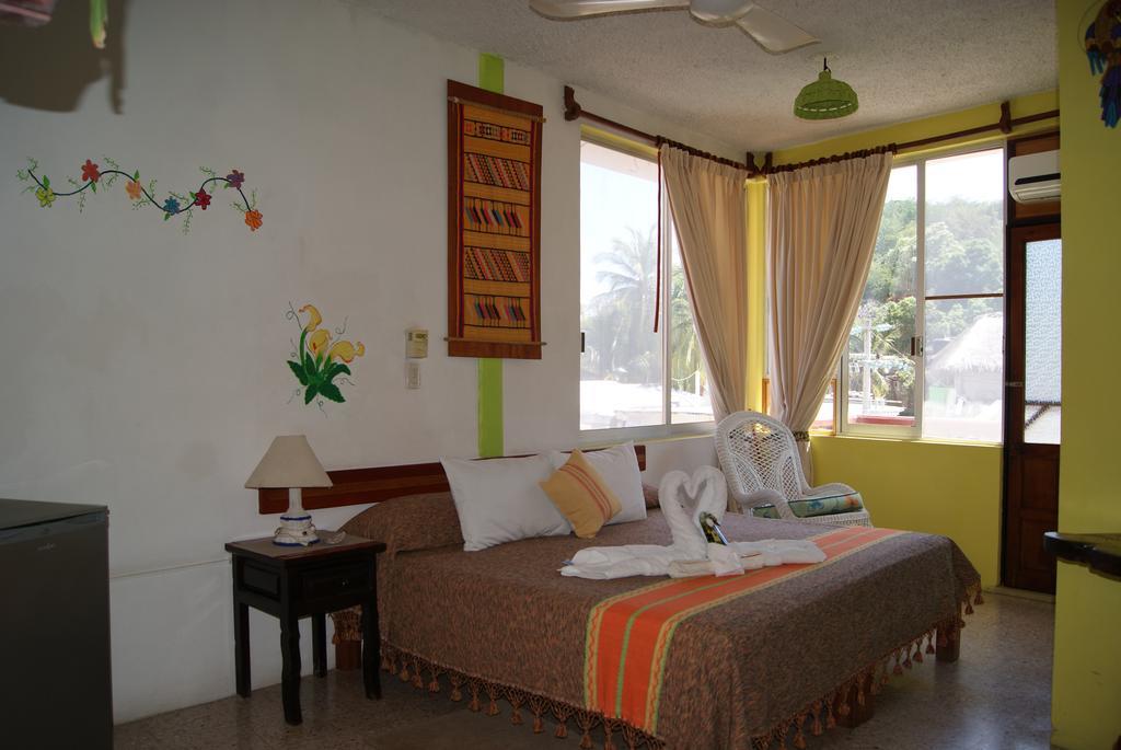 Hotel La Cabana Puerto Ángel 외부 사진